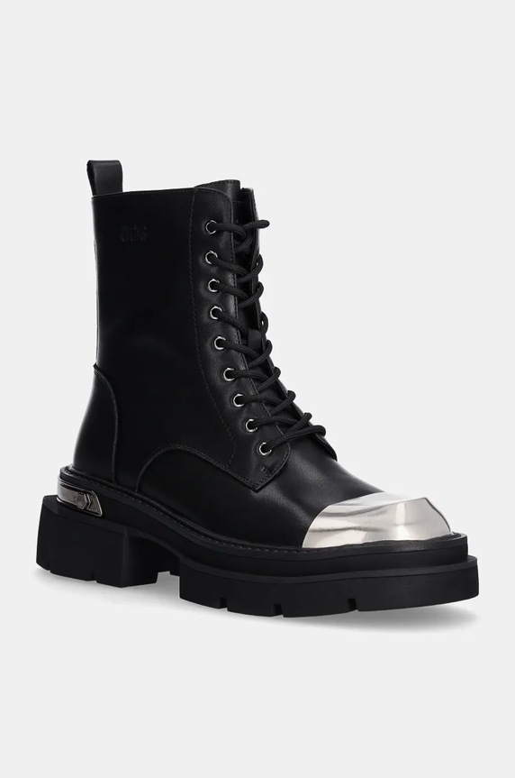 Kožené workery GOE nezateplené černá OO2N4119.BLACK