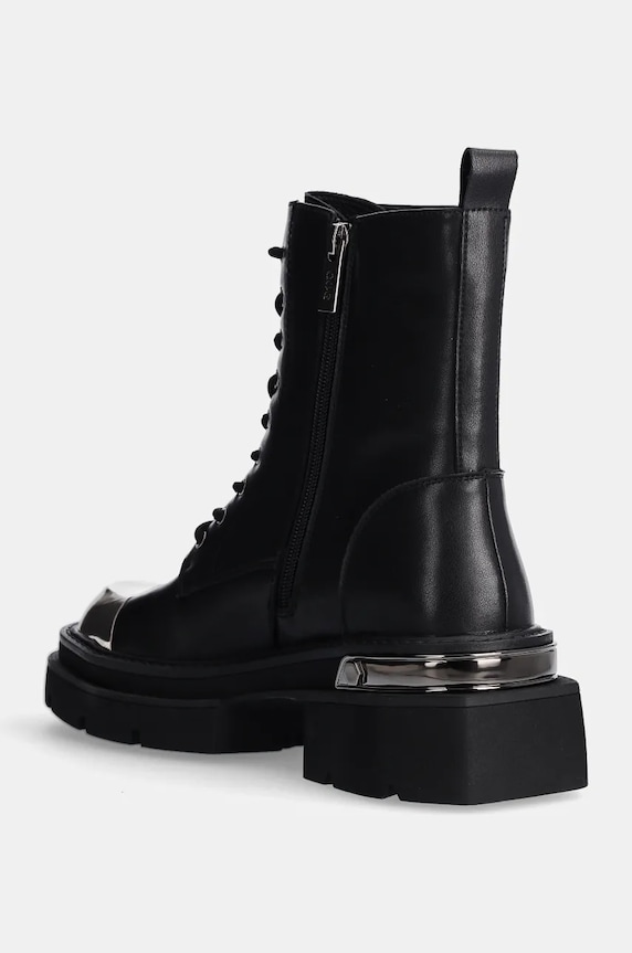 Boty Kožené workery GOE OO2N4119.BLACK černá