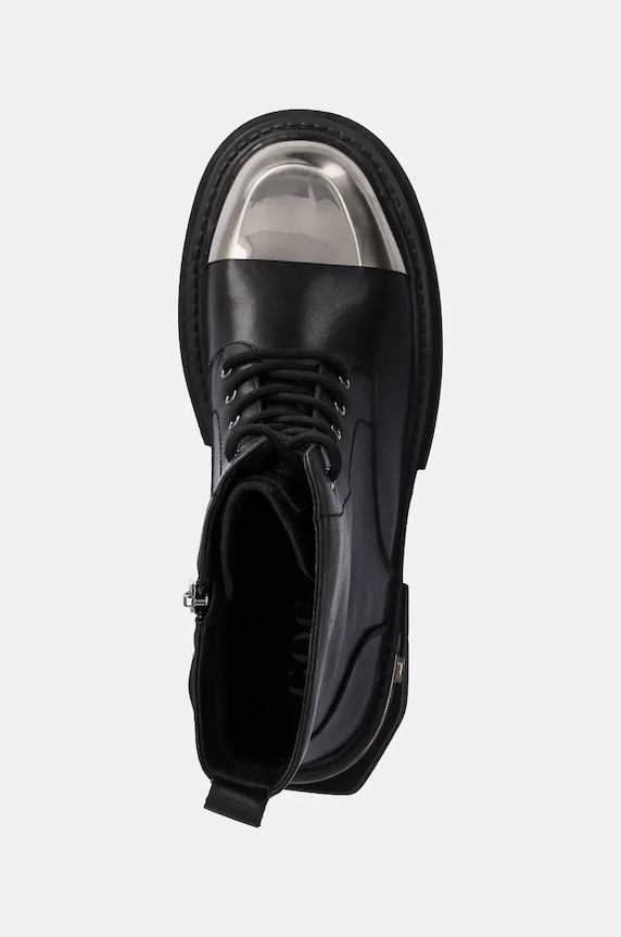 Kožené workery GOE černá OO2N4119.BLACK