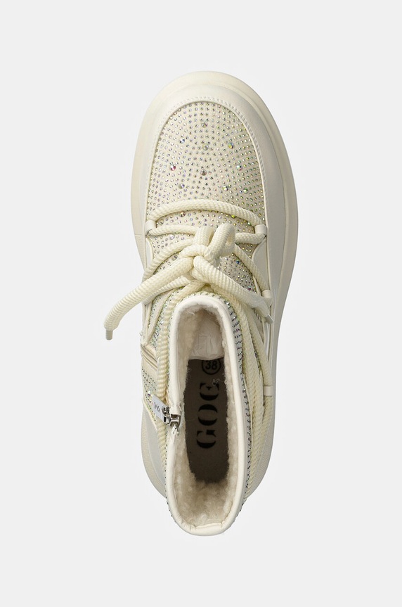 GOE cizme de iarna bej OO2N4301.WHITE