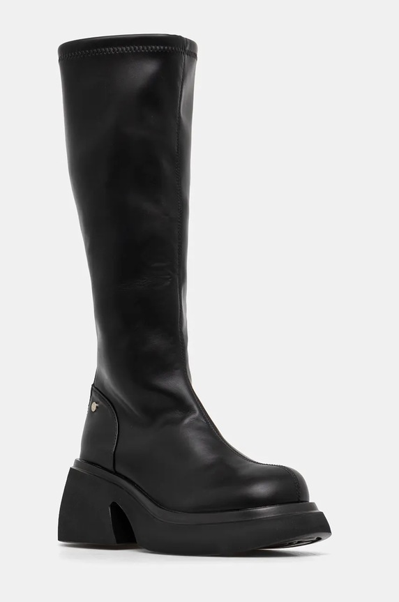 GOE kozaki imitacja skóry licowej czarny OO2N4404.BLACK