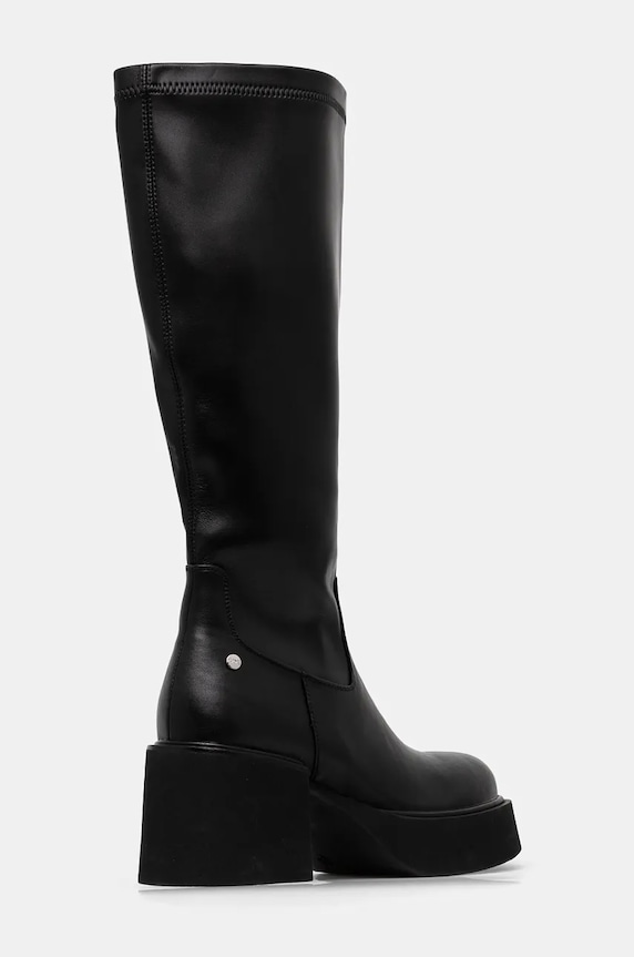Încălțăminte GOE cizme de piele OO2N4407.BLACK negru