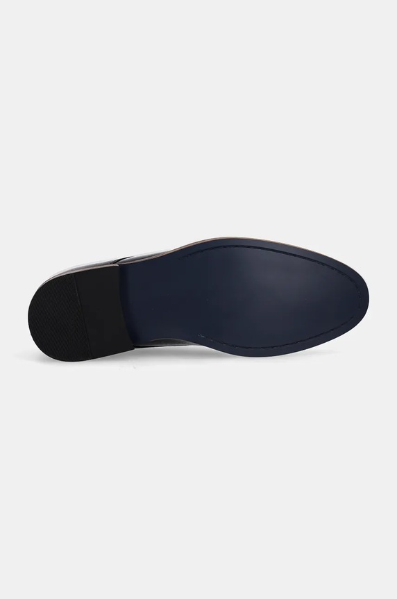 Kožené poltopánky GOE OO1N4015.BLACK čierna