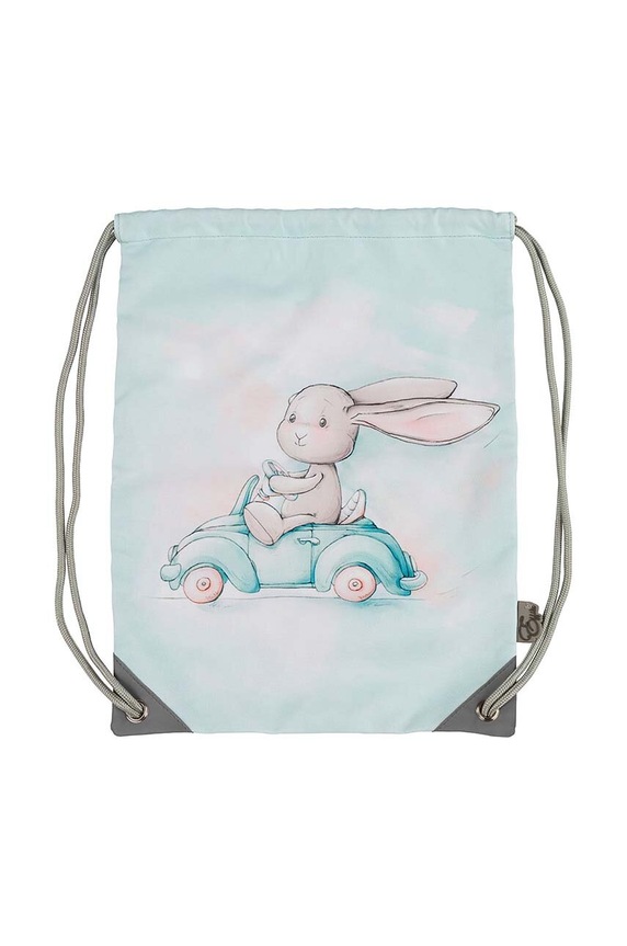 Effiki gyerek hátizsák Wyścigówka textil kék Worek.wyscigowka