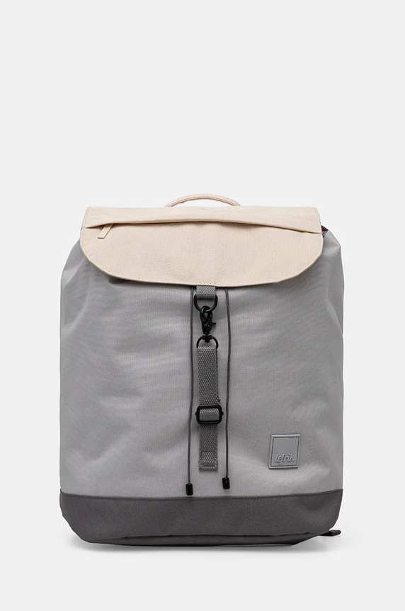 Lefrik plecak Scout mieści A4 szary Scout.Stripes.Concrete.