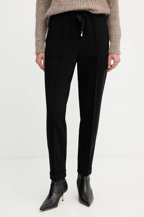 Liviana Conti pantaloni drept negru CNTI86
