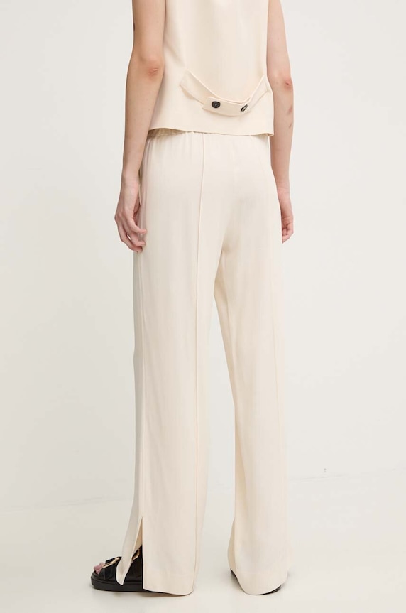 Oblečení Kalhoty Liviana Conti F4WS46 béžová