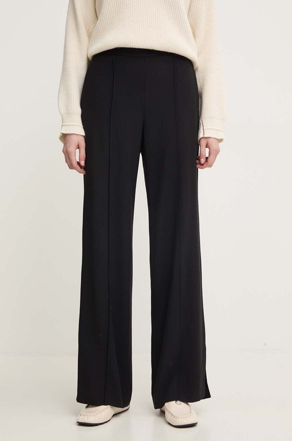 Liviana Conti pantaloni F4WS46 negru ZW24