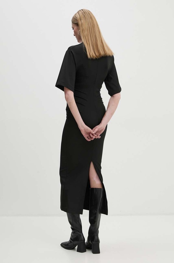 Îmbrăcăminte Day Birger et Mikkelsen rochie Margaret - Modern Interlock DAY65243428 negru