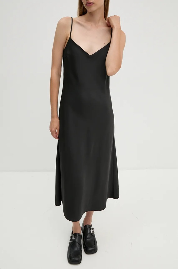 2NDDAY rochie Astralas midi negru 2245126279