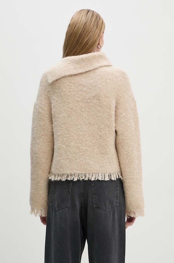 Oblečenie Sveter Day Birger et Mikkelsen Gillian - Luxe Boucle DAY65243486 béžová