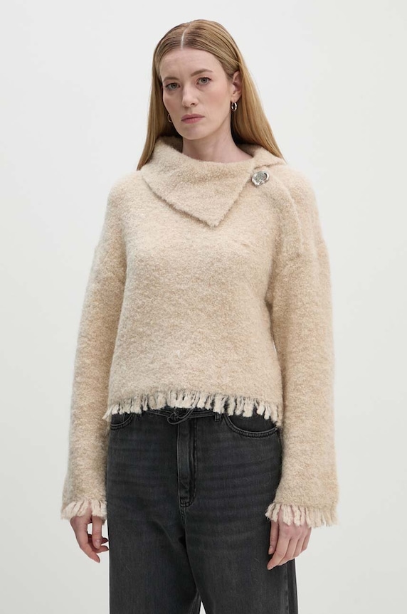 Sveter Day Birger et Mikkelsen Gillian - Luxe Boucle béžová DAY65243486