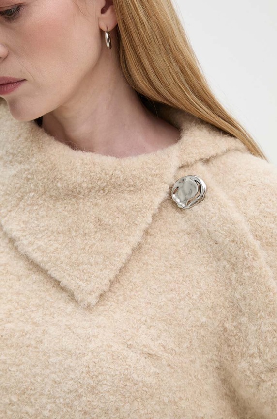Sveter Day Birger et Mikkelsen Gillian - Luxe Boucle DAY65243486 béžová
