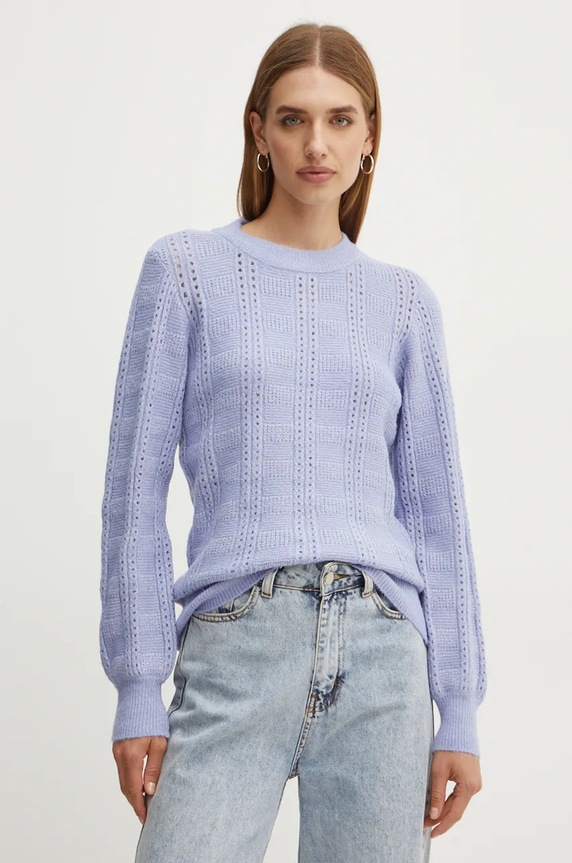 Silvian Heach pulover UMOK grosime medie violet GPA24251MA