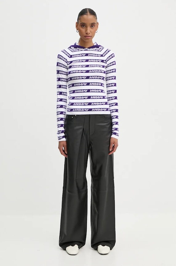 2NDDAY sweter Conner 2245342404 biały ZW24