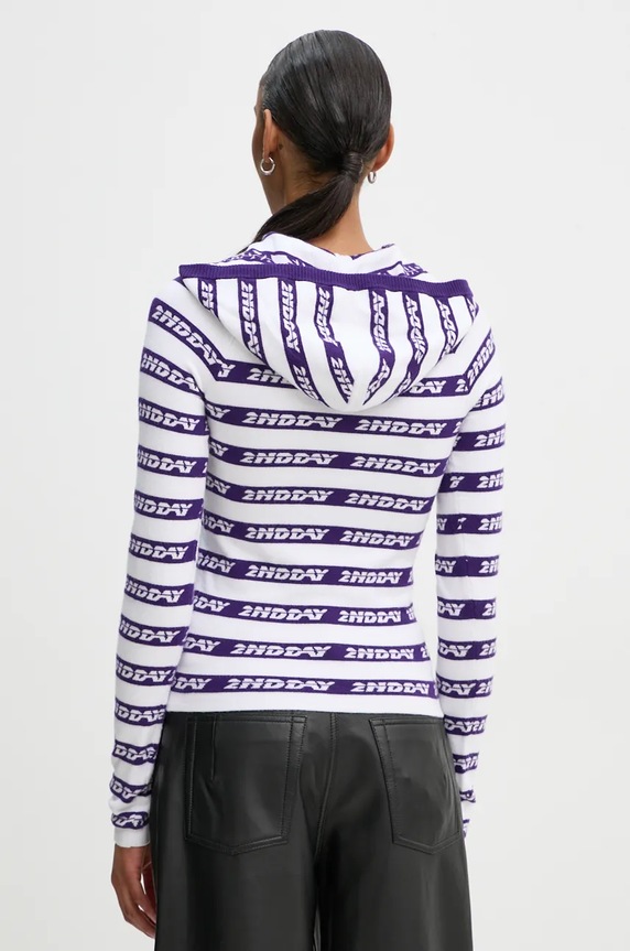 Odzież 2NDDAY sweter Conner 2245342404 biały