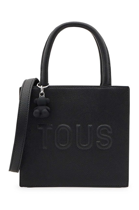 Τσάντα Tous συνθετικό μαύρο 2002106651