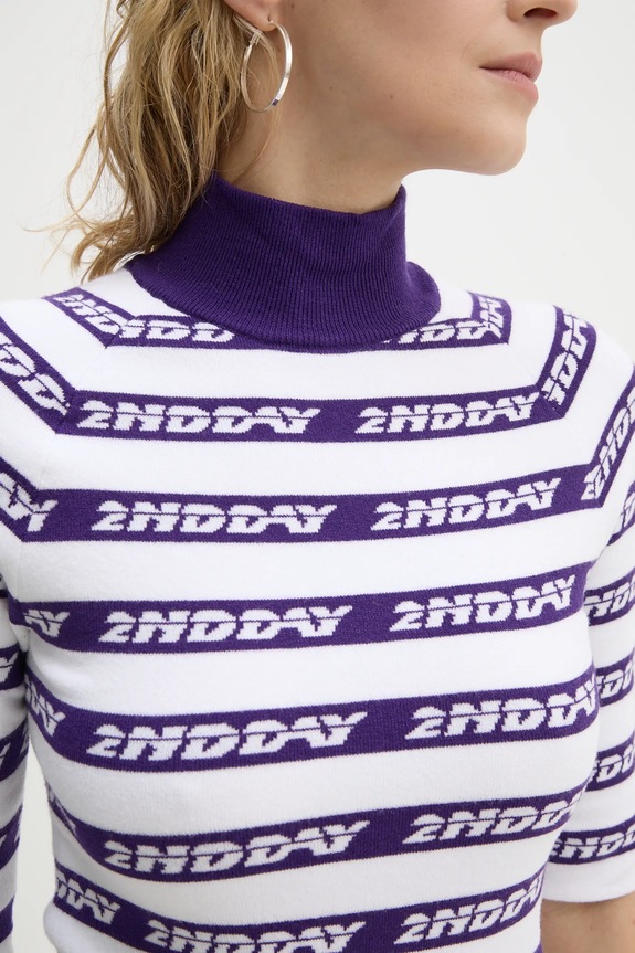 2NDDAY sweter Matt 2245345404 biały
