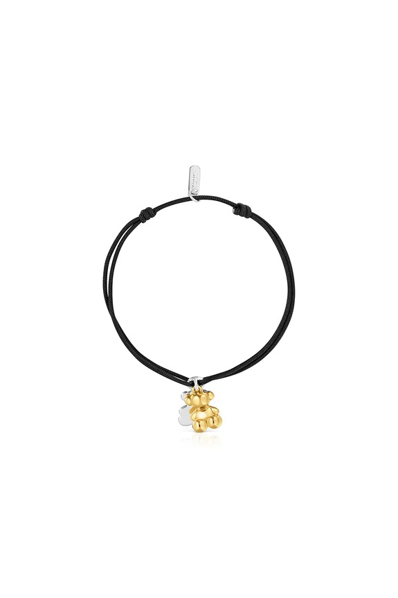Tous brățară BOLD BEAR placat cu aur argintiu 1004458200