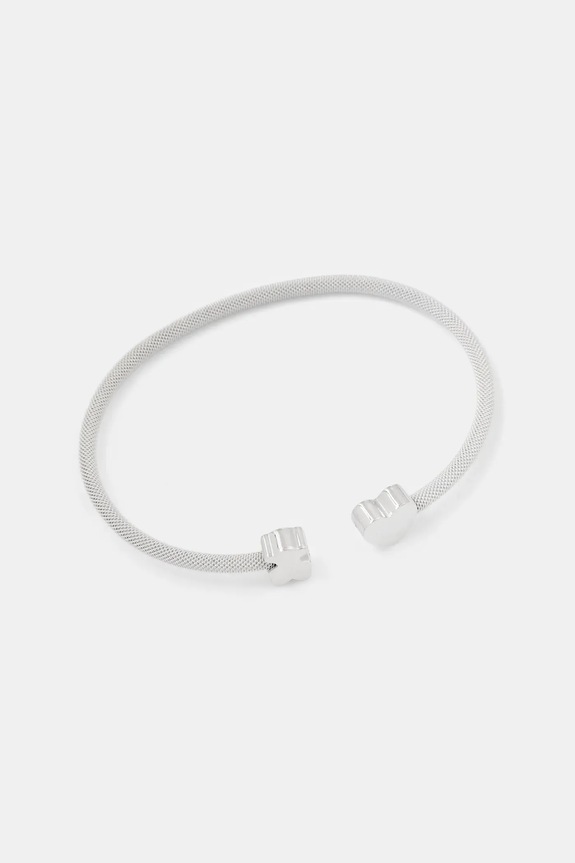 Tous bracciale argentato ICON MESH argento plissettato argento 1004500170