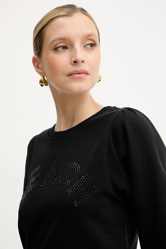 Silvian Heach bluza MARAUL czarny GPA25017FE