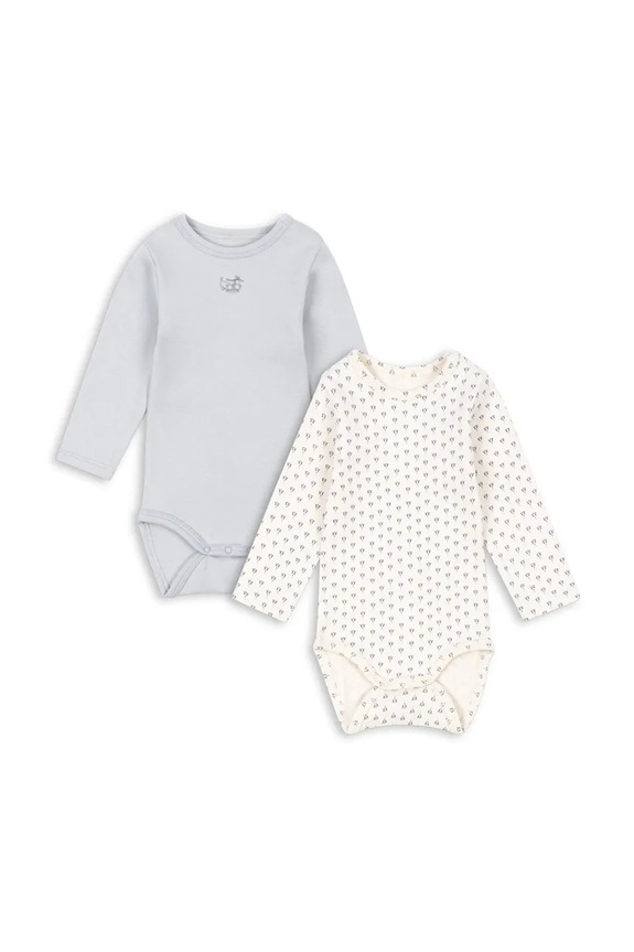 Fanga Fontana body bebe BELLO 2 PACK LS BODY OCS Produs pentru bebe albastru FA100001