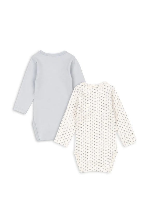 Fanga Fontana body bebe BELLO 2 PACK LS BODY OCS FA100001 albastru ZW25