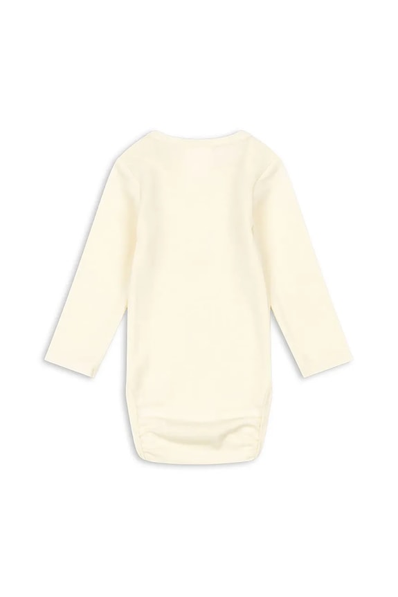 Μάλλινο κορμάκι Fanga Fontana ERBA WOOL LS BODY FA100029 μπεζ ZW25
