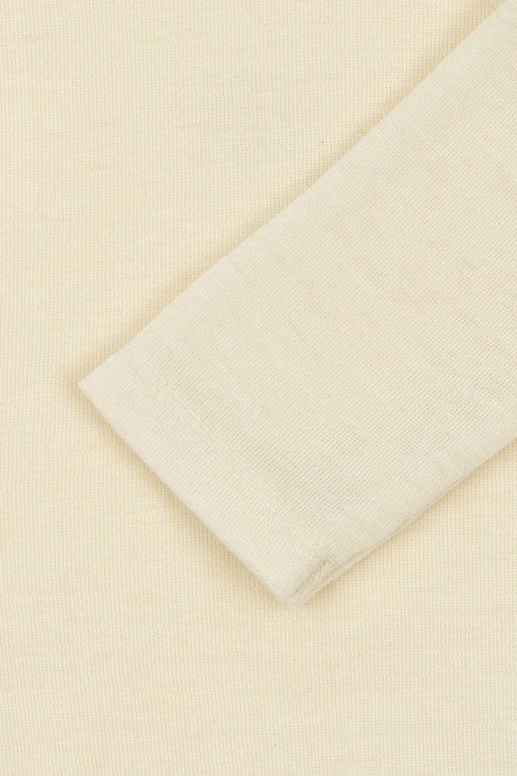 Μάλλινο κορμάκι Fanga Fontana ERBA WOOL LS BODY μπεζ FA100029