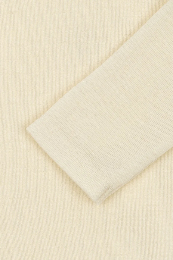 Μάλλινο κορμάκι Fanga Fontana ERBA WOOL LS BODY μπεζ FA100029