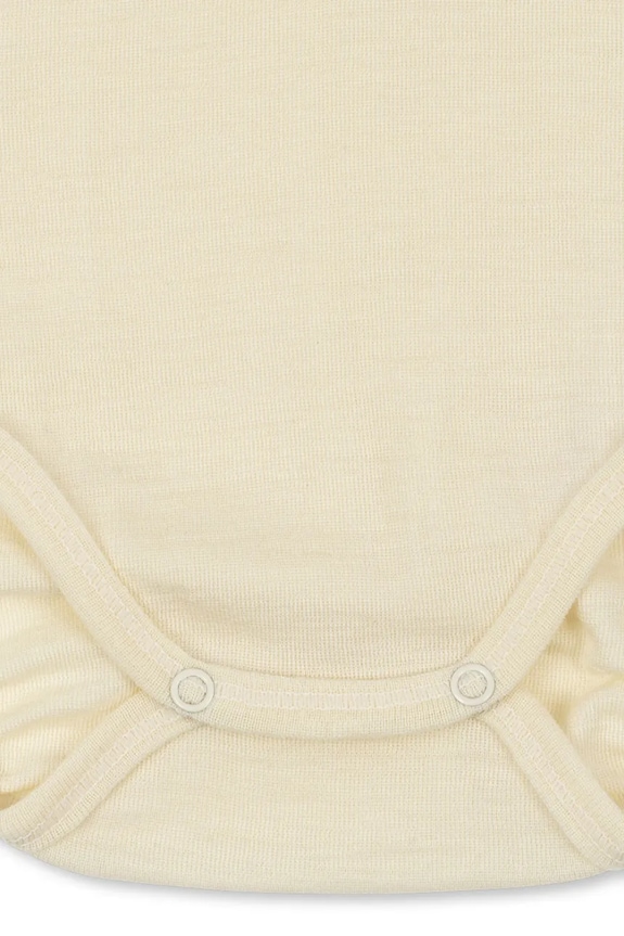 Μάλλινο κορμάκι Fanga Fontana ERBA WOOL LS BODY FA100029 μπεζ