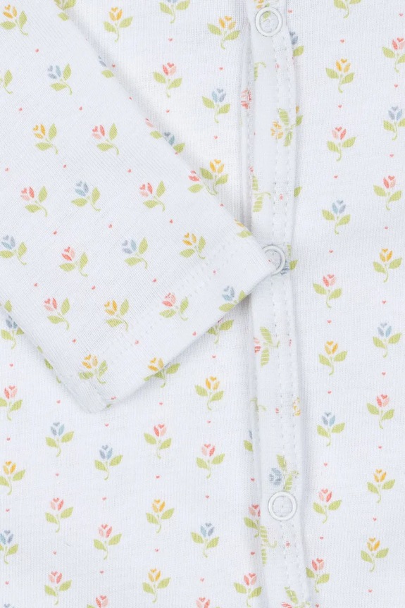 Бебешки памучни ританки Fanga Fontana FIO ONESIE OCS бял FA100037