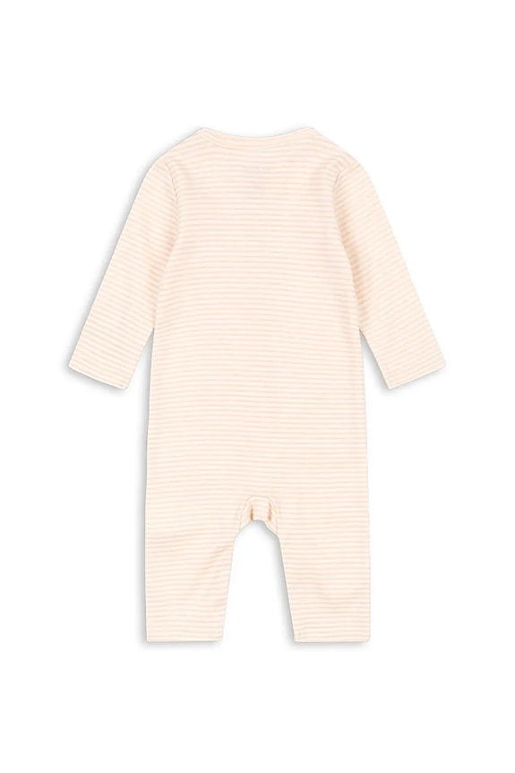 Fanga Fontana salopetă din bumbac pentru bebelusi FIO ONESIE OCS FA100037 bej ZW25