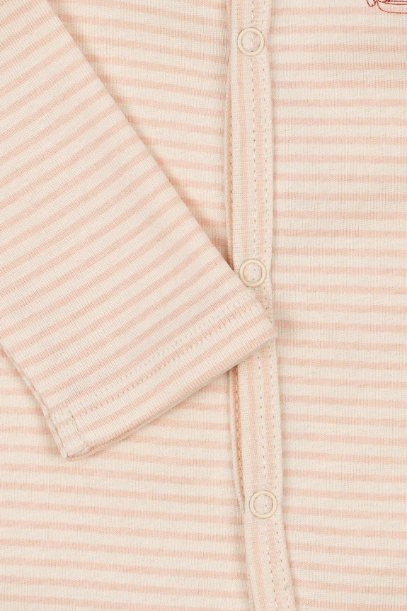Fanga Fontana salopetă din bumbac pentru bebelusi FIO ONESIE OCS bej FA100037