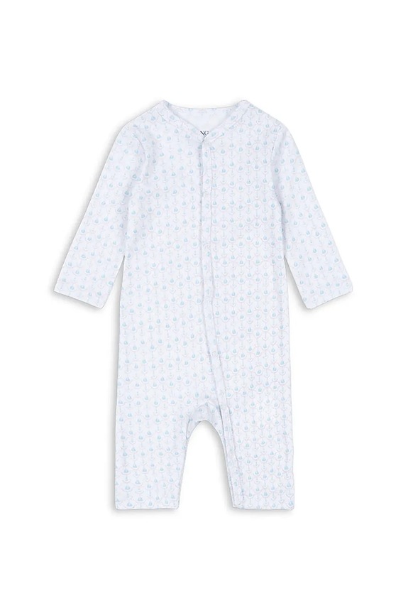 Fanga Fontana pajacyk niemowlęcy bawełniany FIO ONESIE OCS Produkt niemowlęcy niebieski FA100037