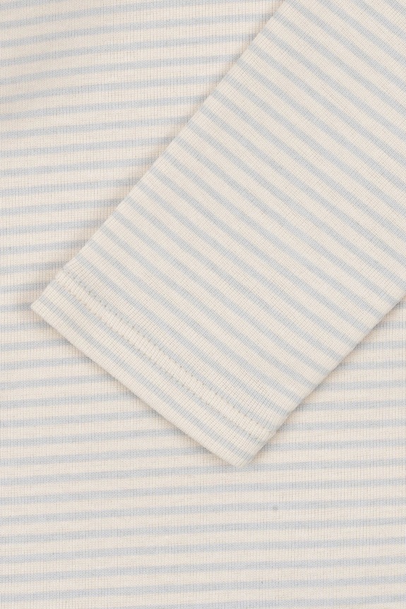 Fanga Fontana body din bumbac pentru bebelusi FIO STRIPE LS BODY OCS bej FA100045
