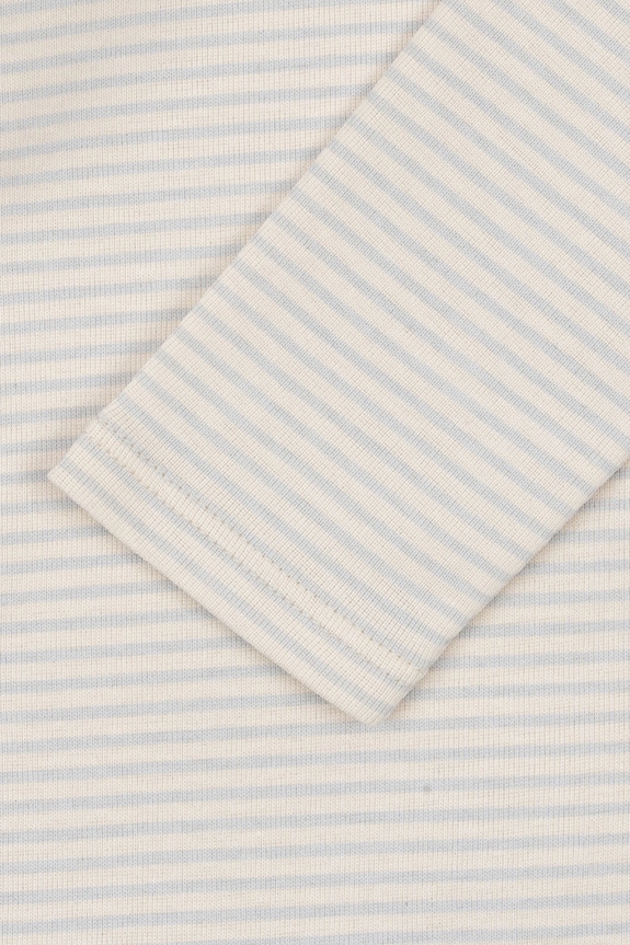 Fanga Fontana body din bumbac pentru bebelusi FIO STRIPE LS BODY OCS bej FA100045