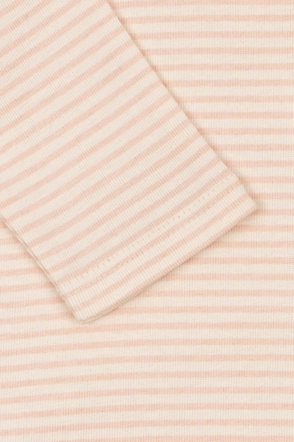 Βαμβακερά φορμάκια για μωρά Fanga Fontana FIO STRIPE LS BODY OCS μπεζ FA100045