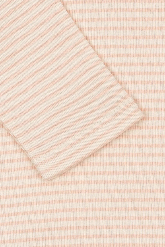 Βαμβακερά φορμάκια για μωρά Fanga Fontana FIO STRIPE LS BODY OCS μπεζ FA100045