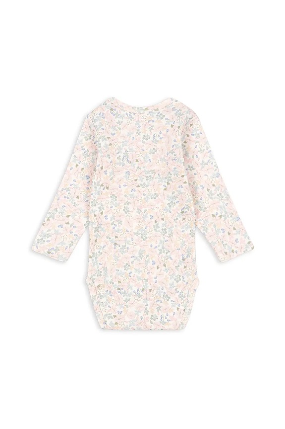 Bodi za bebe Fanga Fontana FIO LS BODY OCS FA100046 bež ZW25