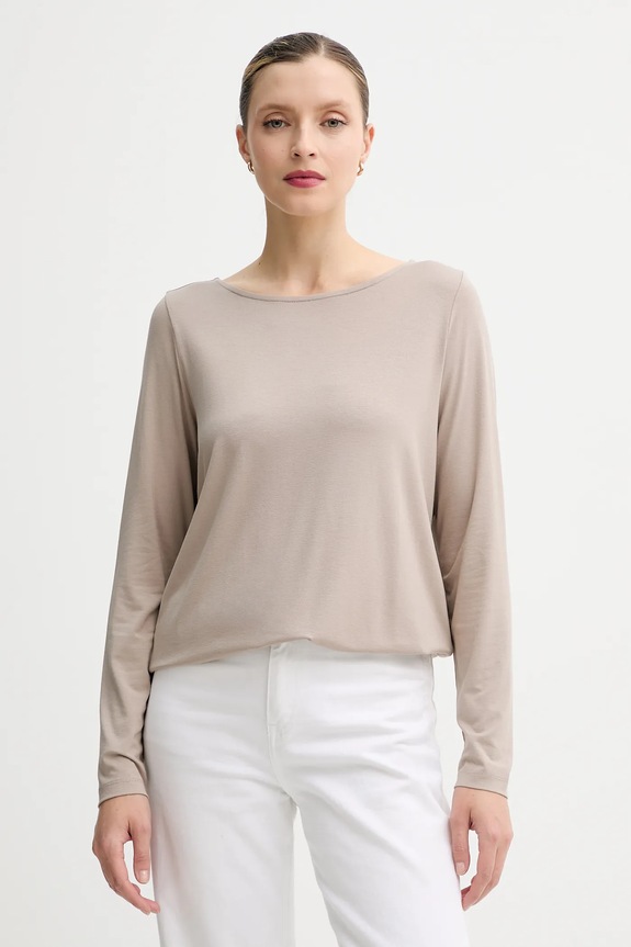 Odzież Marc O'Polo longsleeve 511205252697 beżowy