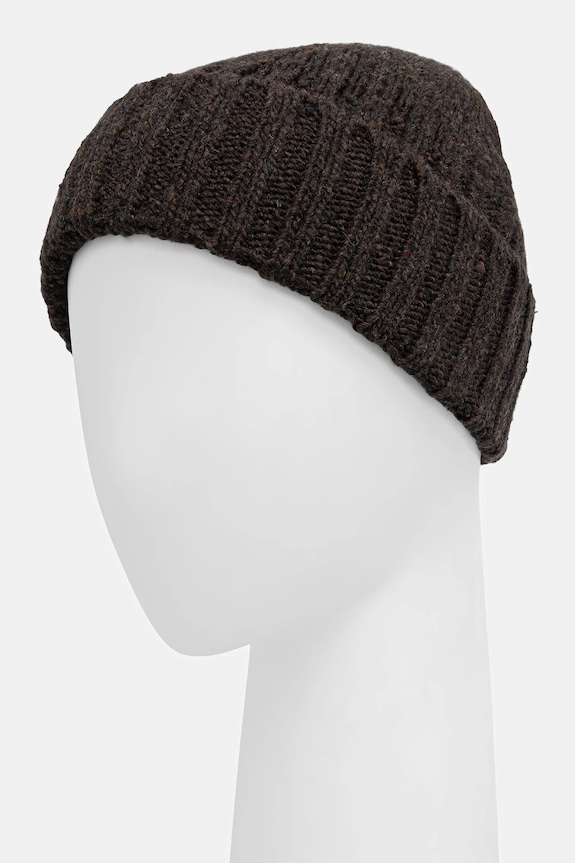 Σκουφάκι με προσθήκη μαλλιού Marc O'Polo 530510901052 καφέ ZW25