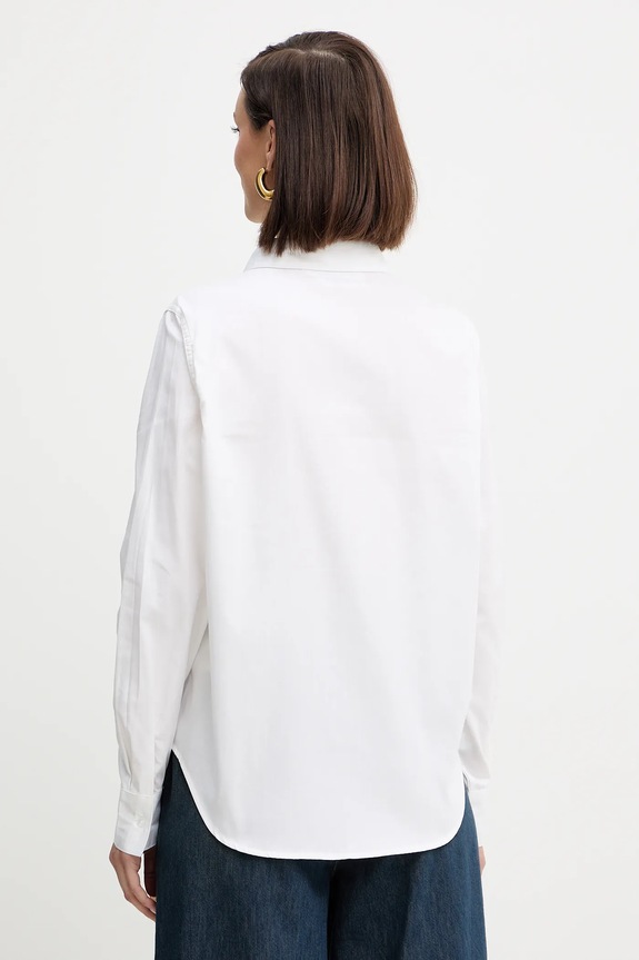 Abbigliamento Silvian Heach camicia in cotone SEDOG GPA25074CA bianco