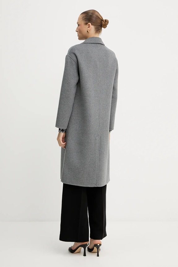 Odjeća Vuneni kaput Silvian Heach PARASCHIV GPA25517CP siva