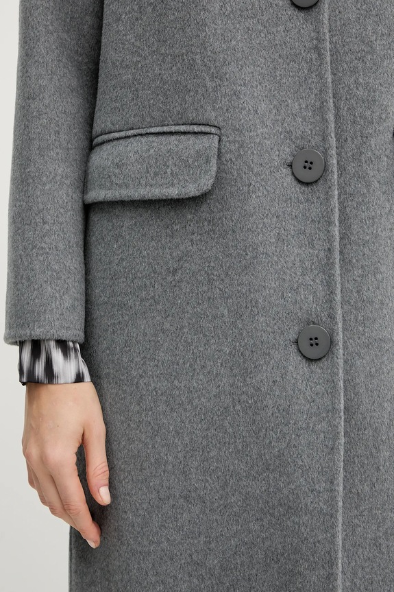 Vuneni kaput Silvian Heach PARASCHIV GPA25517CP siva