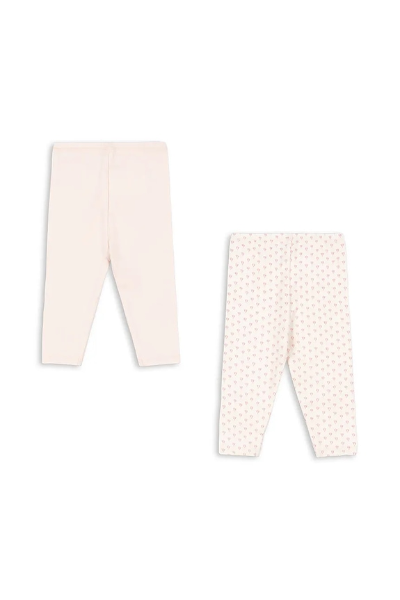Κολάν μωρών Fanga Fontana BELLO 2 PACK PANTS OCS FA100002 ροζ ZW25