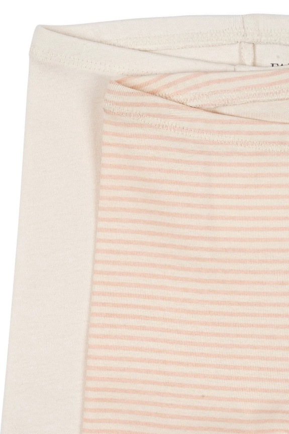 Αγορίστικα Βρεφικό βαμβακερό κολάν Fanga Fontana FIO STRIPE 2 PACK PANTS OCS 2-pack FA100036 μπεζ