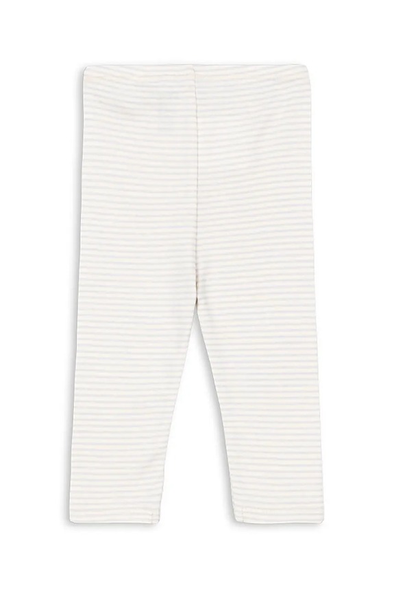 Βρεφικό βαμβακερό κολάν Fanga Fontana FIO STRIPE PANTS OCS FA100044 μπεζ ZW25