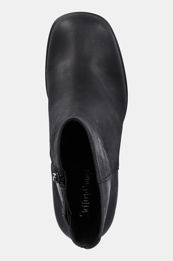 Kožené kotníkové boty Jeffrey Campbell HUMANITY černá U92.B01