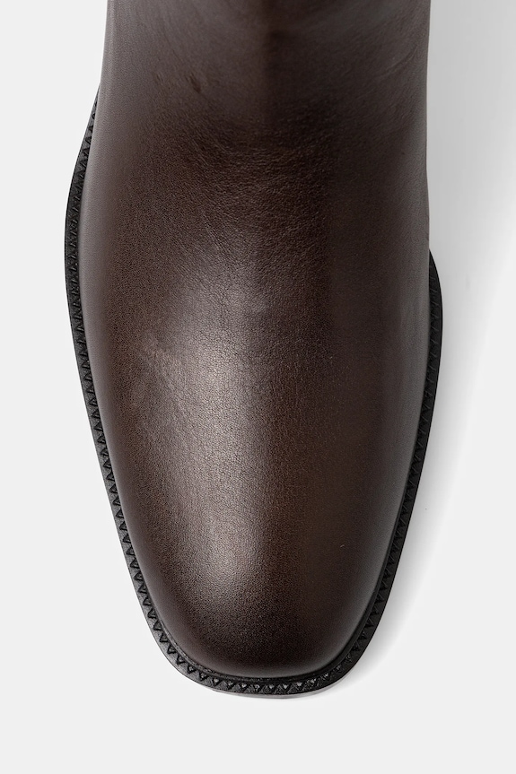 Jeffrey Campbell bőr csizma LADA barna U321.N01.005
